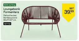 Leen Bakker Bekijk Loungebank Formentera aanbieding