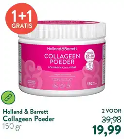 Holland & Barrett Collageen Poeder aanbieding