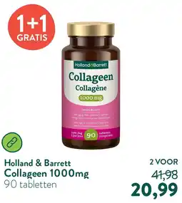 Holland & Barrett Collageen 1000mg aanbieding