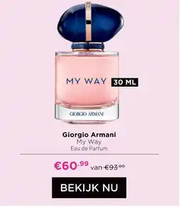 ICI Paris XL Giorgio Armani aanbieding