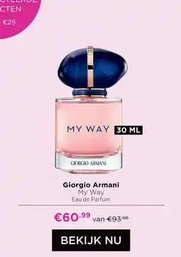 ICI Paris XL Giorgio Armani My Way aanbieding