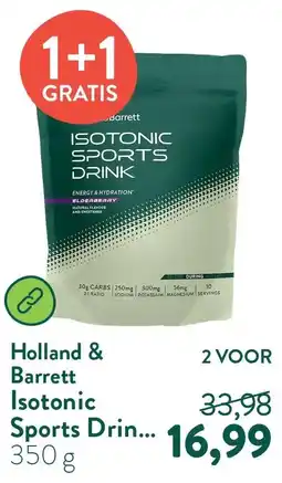 Holland & Barrett Isotonic Sports Drink Elderberry aanbieding