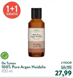 Holland & Barrett 100% Pure Argan Huidolie aanbieding