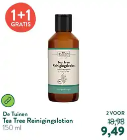 Holland & Barrett Tea Tree Reinigingslotion aanbieding