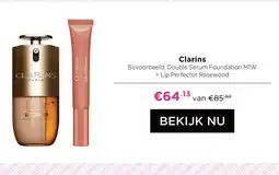 ICI Paris XL Clarins aanbieding
