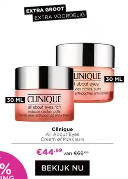 ICI Paris XL Clinique All About Eyes aanbieding
