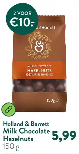 Holland & Barrett Milk Chocolate Hazelnuts aanbieding