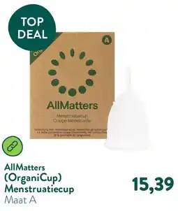 Holland & Barrett (OrganiCup) Menstruatiecup aanbieding
