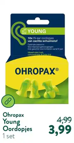 Holland & Barrett Young Oordopjes aanbieding