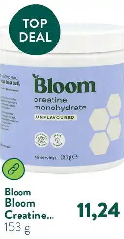 Holland & Barrett Bloom Creatine Monohydrate Unflavoured - 153g aanbieding
