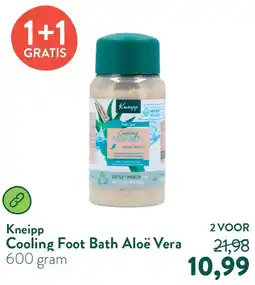 Holland & Barrett Cooling Foot Bath Aloë Vera aanbieding