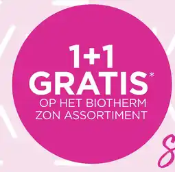 ICI Paris XL Op het biotherm zon assortiment aanbieding