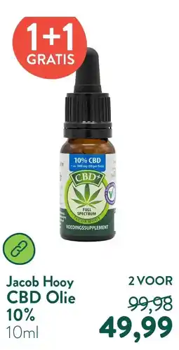 Holland & Barrett CBD Olie 10% aanbieding