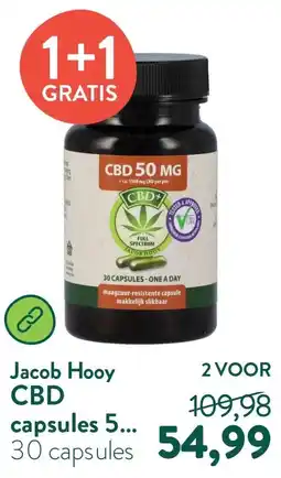 Holland & Barrett CBD capsules 50 mg aanbieding
