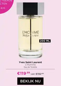ICI Paris XL Yves Saint Laurent L'Homme aanbieding