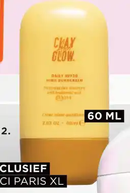 ICI Paris XL Clay And Glow Daily SPF30 High Sunscreen aanbieding