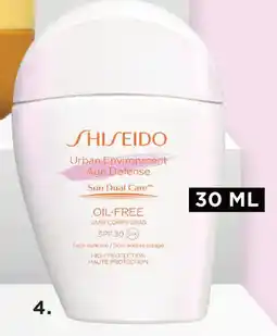 ICI Paris XL Shiseido Urban Environment Age Defense Face Suncare SPF 30 aanbieding