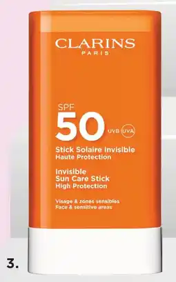 ICI Paris XL Clarins Invisible Sun Care Stick SPF 50 aanbieding
