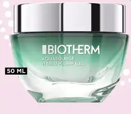 ICI Paris XL Biotherm Aquasource Hyalu Plump Gel aanbieding