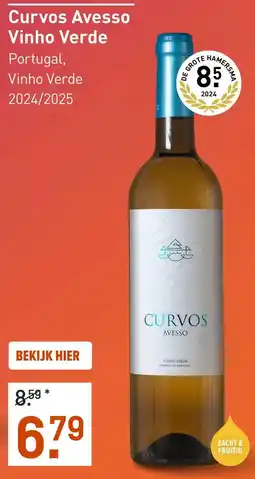 Gall & Gall Curvos Avesso Vinho Verde aanbieding
