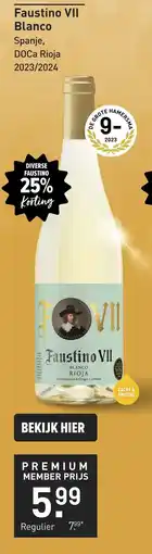 Gall & Gall Faustino VII Blanco aanbieding