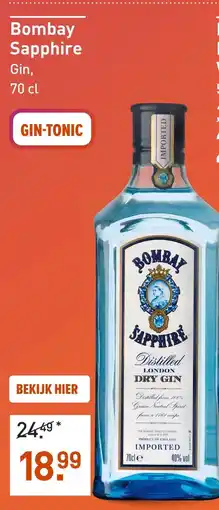 Gall & Gall Bombay Sapphire aanbieding