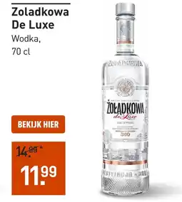 Gall & Gall Zoladkowa De Luxe Wodka aanbieding