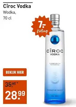 Gall & Gall Cîroc Vodka aanbieding