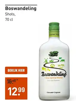 Gall & Gall Boswandeling Shots aanbieding