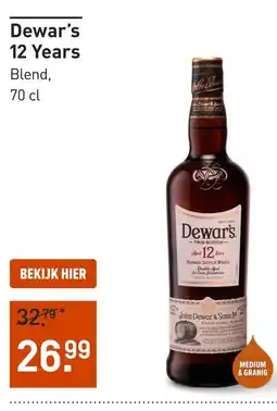 Gall & Gall Dewar's 12 Years Blend aanbieding