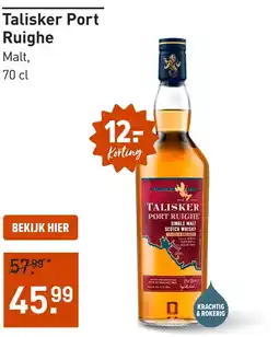 Gall & Gall Talisker Port Ruighe Malt aanbieding