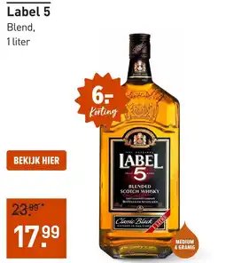 Gall & Gall Label 5 Blend aanbieding