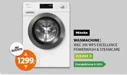 Expert Miele WEC 395 WPS Excellence PowerWash & SteamCare aanbieding