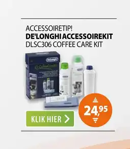Expert DeLonghi DLSC306 Coffee Care Kit aanbieding