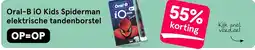 Etos Oral-B iO Kids Spiderman elektrische tandenborstel aanbieding