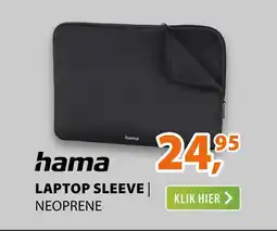 Expert Hama Laptop sleeve Neoprene 15,6 Zwart aanbieding