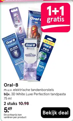 Etos Oral-B aanbieding