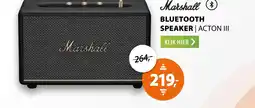 Expert Marshall Acton III speaker BT Zwart aanbieding