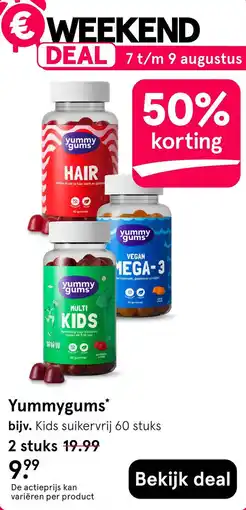 Etos Yummygums aanbieding