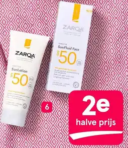 Etos ZARQA zonbescherming en aftersun aanbieding