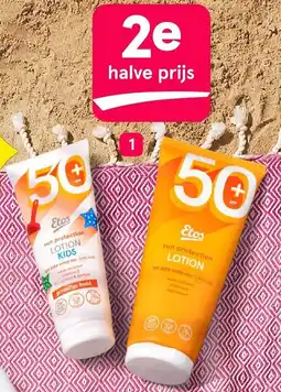Etos Etos zonbescherming en aftersun aanbieding