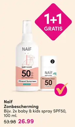 DA Naïf Zonbescherming aanbieding