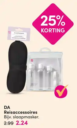 DA DA Reisaccessoires aanbieding