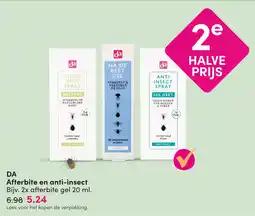 DA DA Afterbite en anti-insect aanbieding