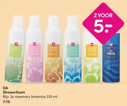 DA DA Showerfoam aanbieding