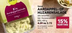 Ekoplaza Sansé AARDAPPEL-OF HUZARENSALADE aanbieding