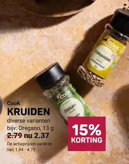 Ekoplaza Cook KRUIDEN aanbieding