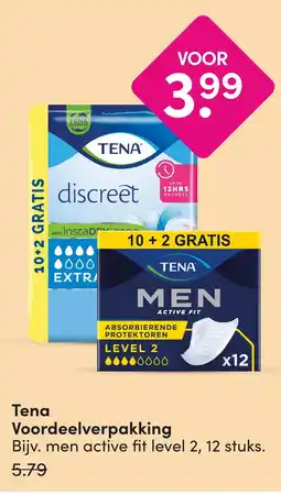 DA Tena Voordeelverpakking aanbieding