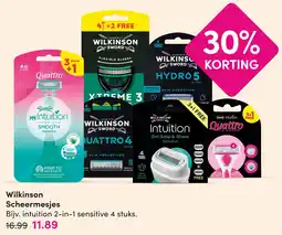 DA Wilkinson Scheermesjes aanbieding