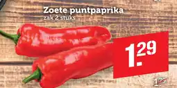 Coop Zoete puntpaprika aanbieding